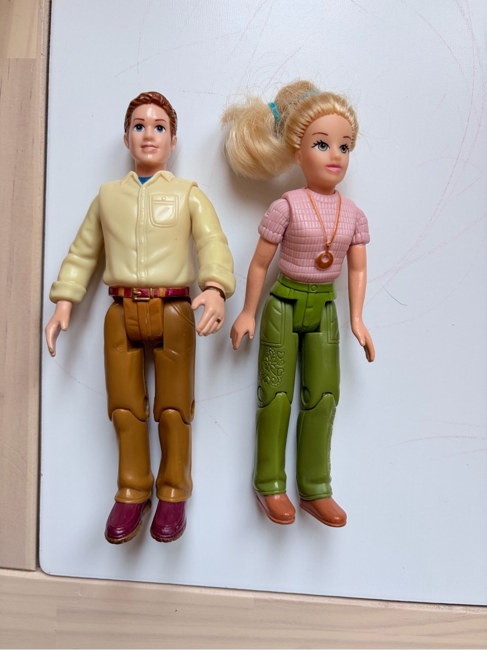 Fisher Price Loving Family Mom and Dad Figures